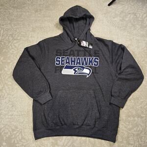 Seattle Seahawks - NFL Team Apparel - Hoodie Sweatshirt - Size Large